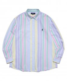 HERITAGE OXFORD CLASSIC FIT DRESS SHIRT CANDY STRIPE