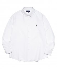 HERITAGE OXFORD CLASSIC FIT DRESS SHIRT WHITE