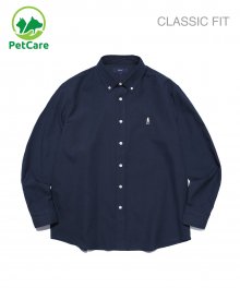 OXFORD SMALL ARCH CLASSIC FIT SHIRT NAVY
