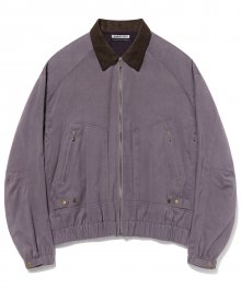 WASHED WORK JACKET [PURPLE]