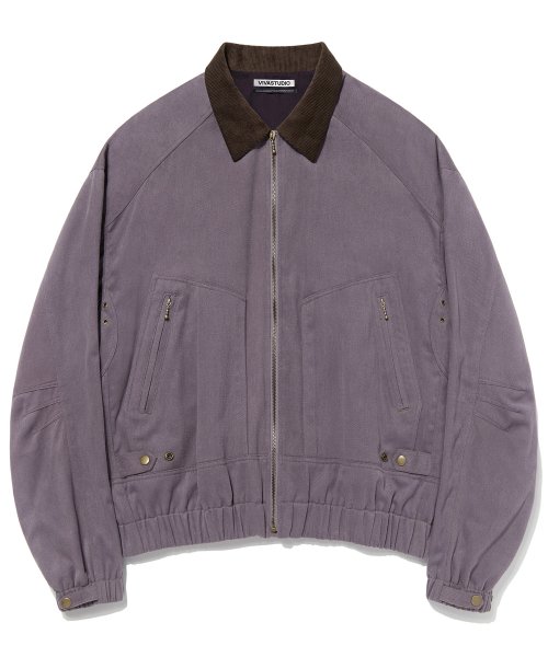 MUSINSA | VIVASTUDIO WASHED WORK JACKET [PURPLE]