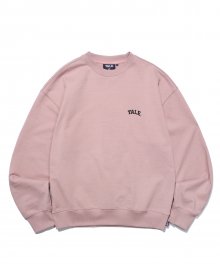 [ONEMILE WEAR] SMALL ARCH CREWNECK LIGHT PINK