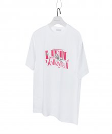 VOLLEY BALL TEE white