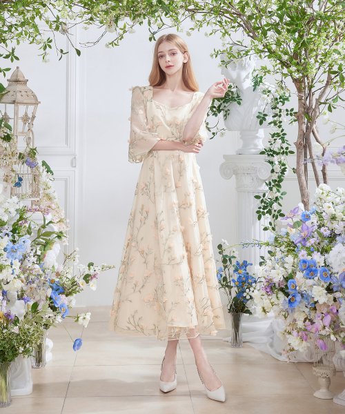 그레이스유(GRACE U) Campanula One-piece (Cream) - 348,000 | 무신사 스토어