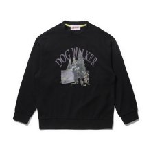 sadsmile dog walker sweat_CQTAW22512BKX