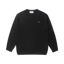 [sadsmile] pullover sweater_CQWAW22611BKX