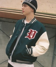 VSW Varsity Jacket Dark Green