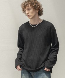 T6003 Portofino oversize knit_Black