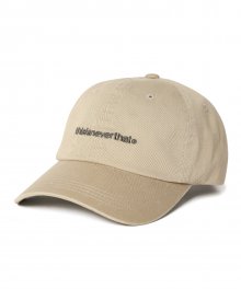 (FW22) T-Logo Cap Beige