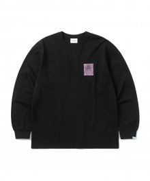 Stamp L/S Tee Black