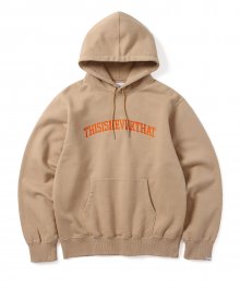 Arch-Logo Hoodie Beige