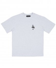Full Metal Sunday Short Sleeve T-Shirt - White Melange