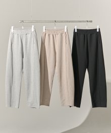 Curved Sweat Pants [3 Colors]