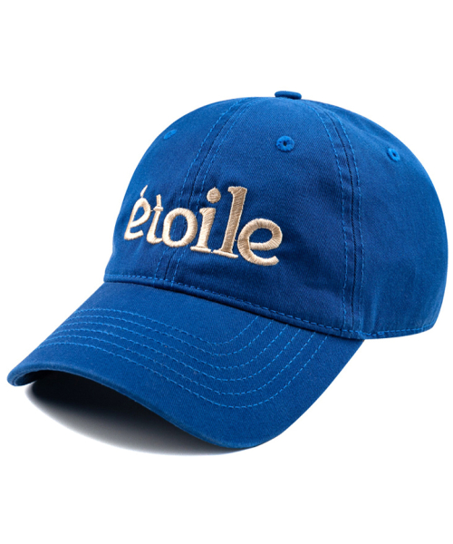 윅 etoile 워싱 볼캡-블루