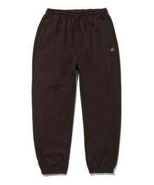 TAG SWEATPANTS - BROWN