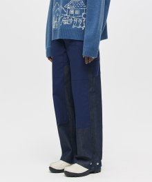 COMBI PATCH CARPENTER PANTS INDIGO