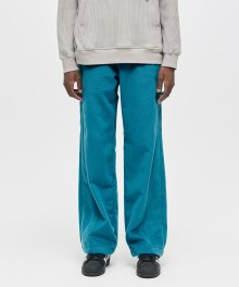 CURVE LINE WARM PANTS BLUE