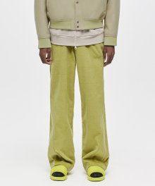 CURVE LINE WARM PANTS LIME