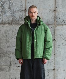 BILLOW GOOSE DOWN PUFFER JACKET GREEN