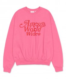 SIGNATURE LOGO SWEATSHIRT PINK