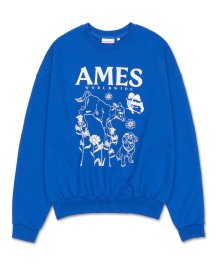 GARDEN SWEATSHIRT BLUE (AM2CFUM445A)