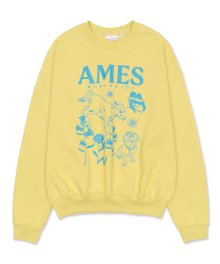 GARDEN SWEATSHIRT YELLOW (AM2CFUM445A)