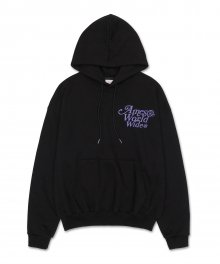 SIGNATURE LOGO HOODIE BLACK (AM2CFUM401A)