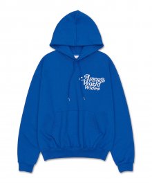 SIGNATURE LOGO HOODIE BLUE (AM2CFUM401A)