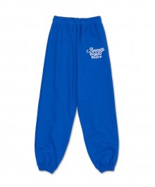 SIGNATURE LOGO SWEATPANTS BLUE  (AM2CFUPA00A)