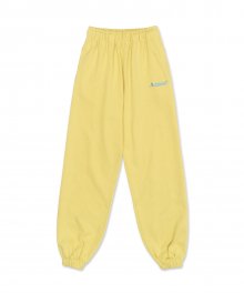 BASIC LOGO SWEATPANTS YELLOW (AM2CFUPA02A)