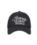 아메스 월드와이드(AMES-WORLDWIDE) SIGNATURE LOGO BALL CAP BLACK