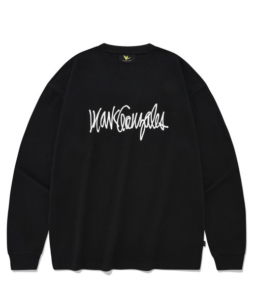 와릿이즌(WHATITISNT) SIGN LOGO LONG SLEEVE BLACK - 20,250 | 무신사 스토어