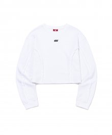 Claw reverse sweatshirt - WHITE