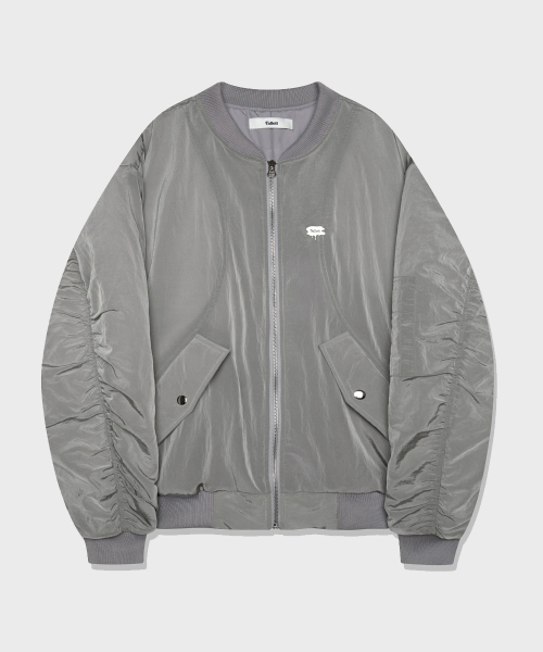 Куртка MA-1 со сборками Grey