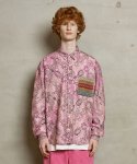어널로이드(UNALLOYED) 포켓 크로셰 셔츠 / 핑크