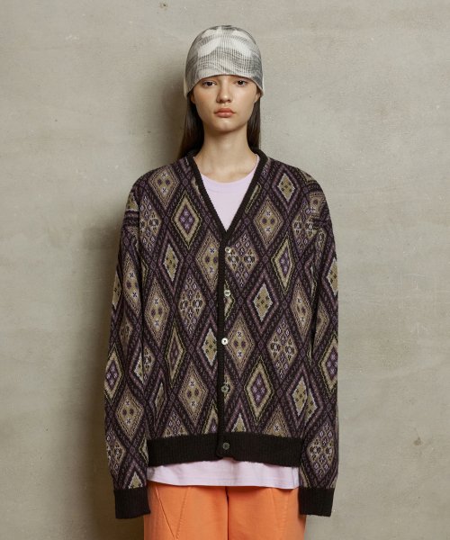 GANGSTERVILLE/ギャングスタービル】2023AW「Mohair Cardigan”MI