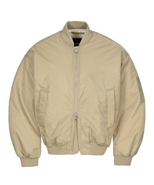 MUSINSA | TONES Padded MA-1 Overfit Jacket (BG)