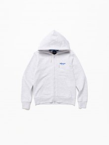 Standard logo hood zip up_Light grey