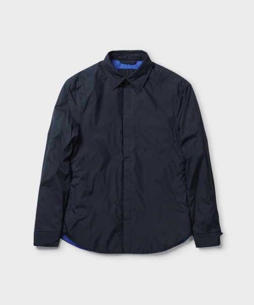 Легкая куртка-рубашка из полиэстера [Navy]