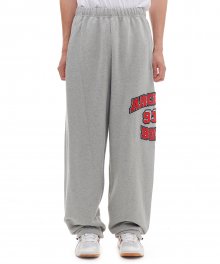 SIDE LOGO SWEAT PANTS (GRAY)