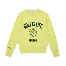 Golf is Life 스웨터 LIME (WOMAN)