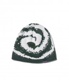 PSYCHEDELIC UNCUFFED BEANIE_WH