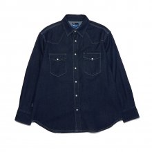 WESTERN SHIRT BLUE_FN4WR33M