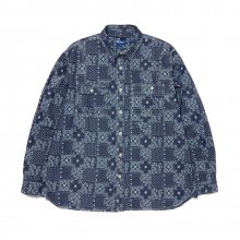 BANDANA SHIRT BLUE_FN3WR11M