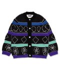 BOUCLE ST REVERSIBLE CARDIGAN_BLACK