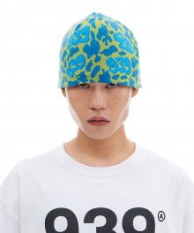 939 PATTERN BEANIE (BLUE)