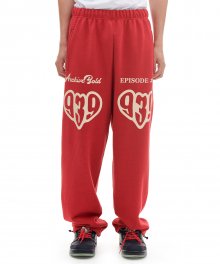 939 TYPE H SWEAT PANTS (RED)