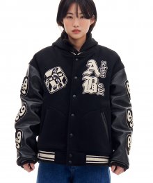 CHESS VARSITY JACKET (BLACK)