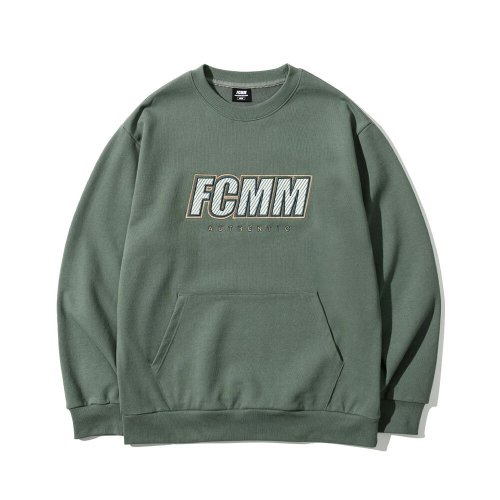 에프씨엠엠(FCMM) 어블릭 글램핑 베이직 맨투맨 티셔츠 올리브 그린 FCAGKR6709-OG - 사이즈 & 후기 | 무신사