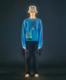 (에센셜) 머데이라 크루넥 스웨터 atb804m(BLUEGREEN)
